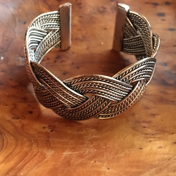 Braided Cuff Bracelet - Picture 3 of 6